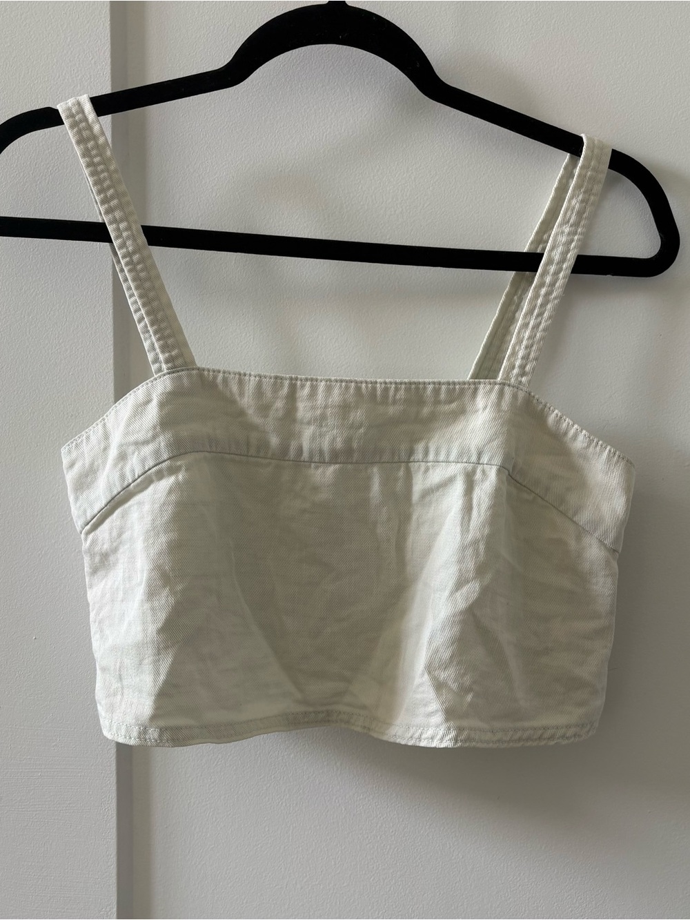 Wilfred Mint Green Cropped Tank Top
